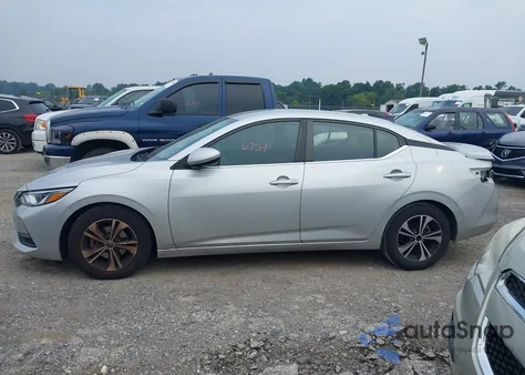 2021 Nissan Sentra Sv Xtronic Cvt from USA, damaged, VIN 3N1AB8CV1MY292972